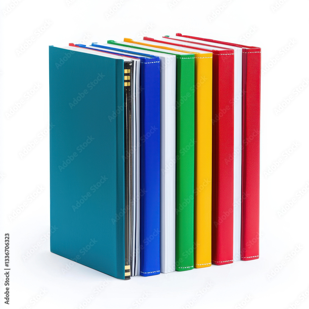 Fototapeta premium An open book lying on a table with clear pages displaying text and illustrations that invite readers to explore new ideas and concepts in an engaging way with ample copy space