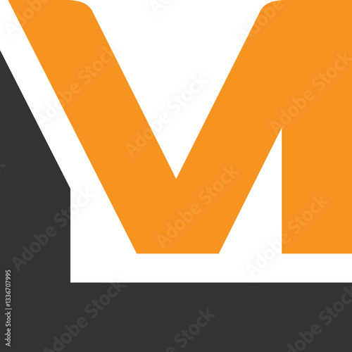 LM letter Logo design
