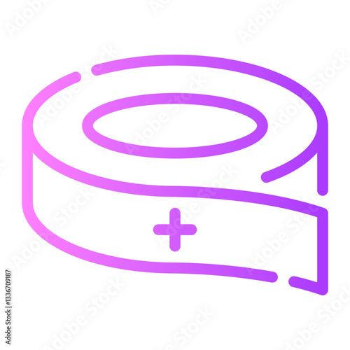bandage gradient icon
