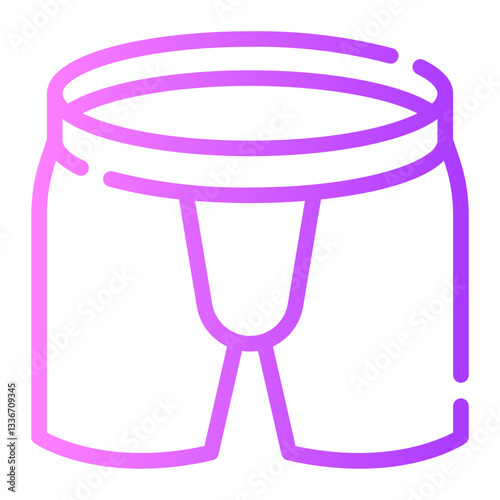 boxer gradient icon