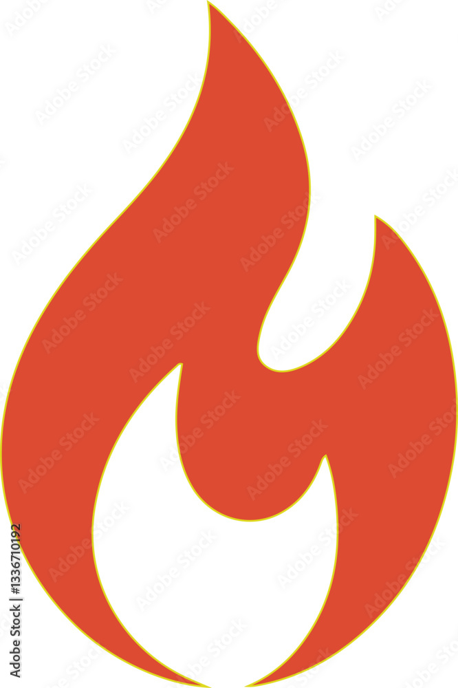 Fire logo vector art illustration Fire logo vector art illustration