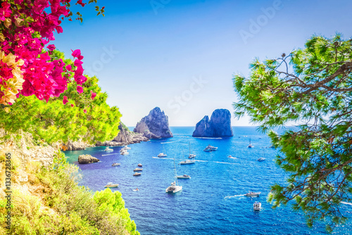 Fototapeta Naklejka Na Ścianę i Meble -  Capri island, Italy