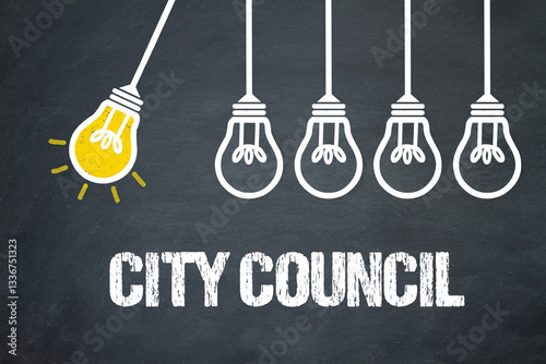 Obraz na plátně City Council