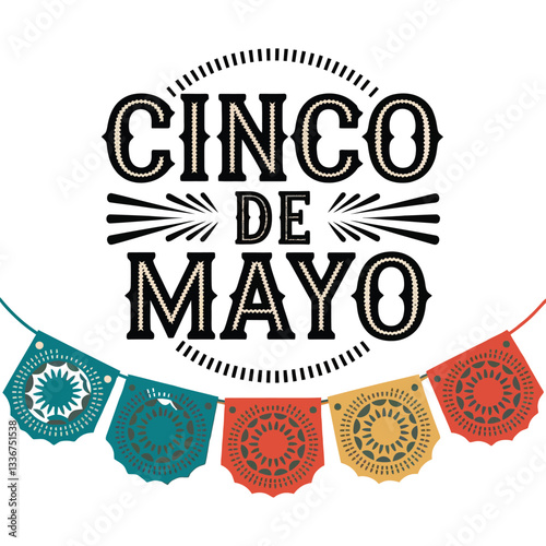 Vibrant Cinco de Mayo Celebration Design.