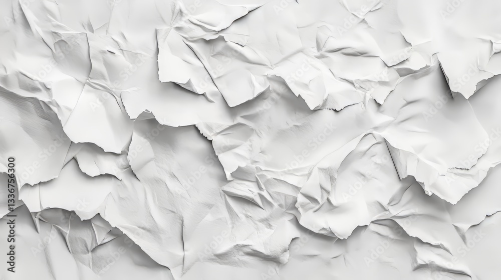 Crumpled Paper Texture Crumpled Paper Texture