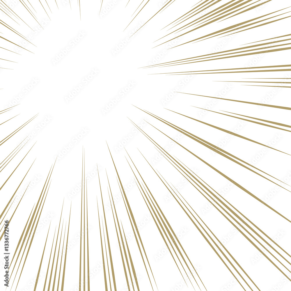 Obraz premium Comic Speed Lines