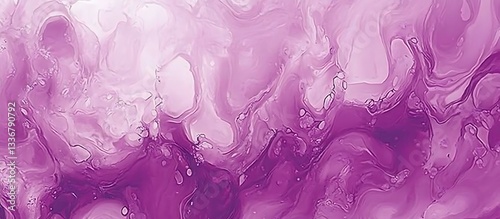 Purple abstract paint swirls