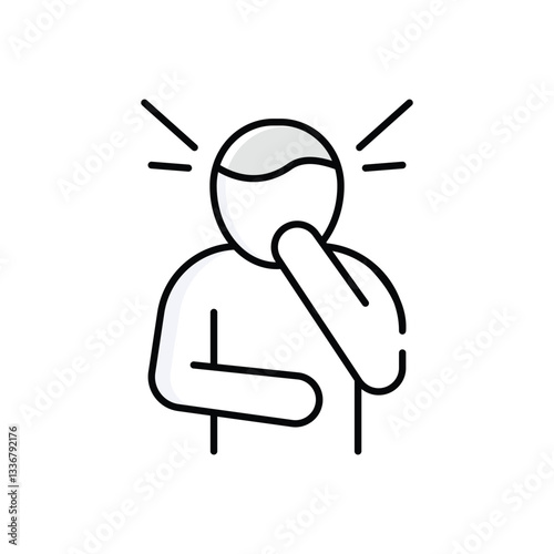 Nausea Vector icon