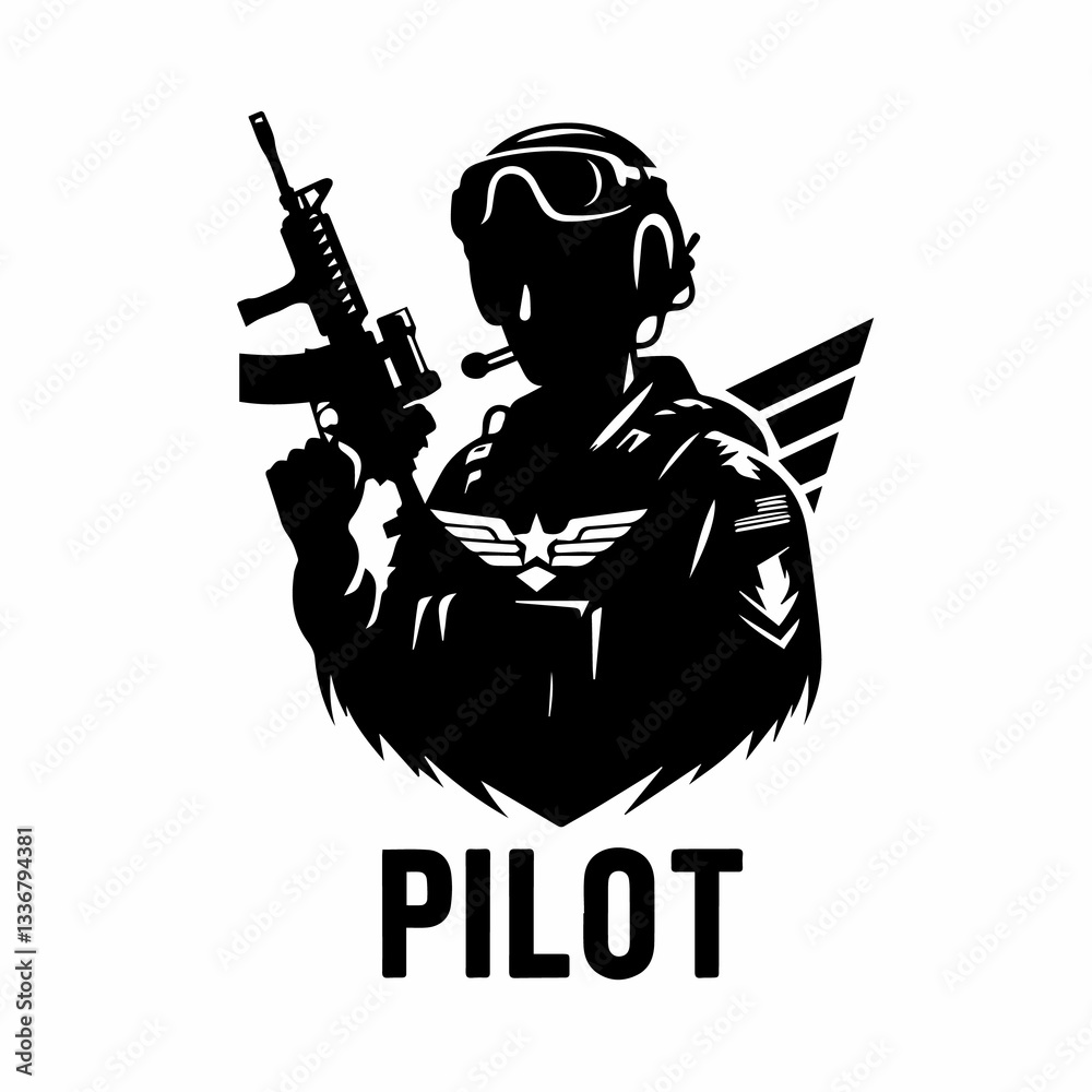 A pilot on it image A pilot on it image