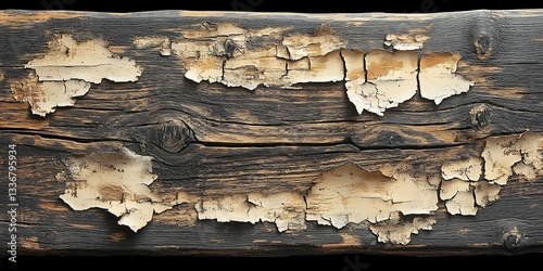 Obraz na płótnie Weathered wood plank texture w salonie