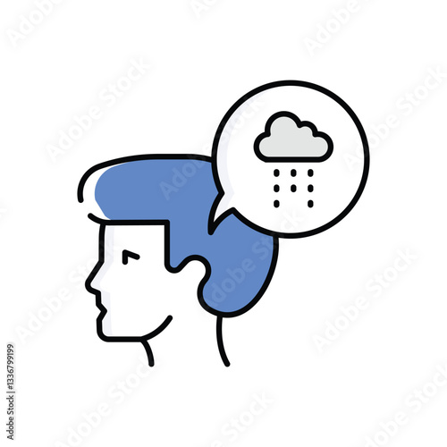 Mental Disorders Vector icon