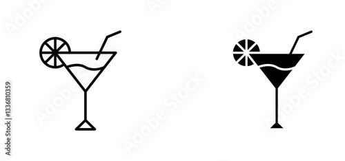 Citrus Glass icons set for apps and web ui designs. simple isolated graphics.