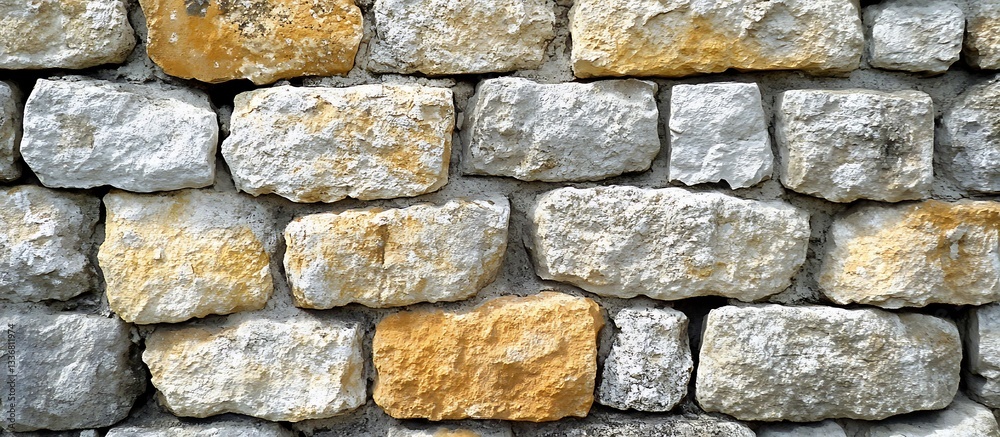 Stone wall texture, outdoor, closeup