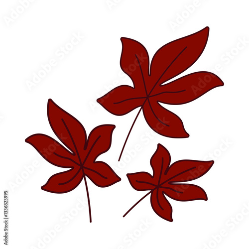 Autumn Leaves Illustration