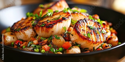  delicious scallops provencal