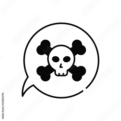 Fear Of Death Vector icon