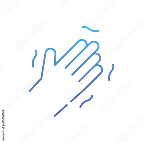Numbness  Vector icon