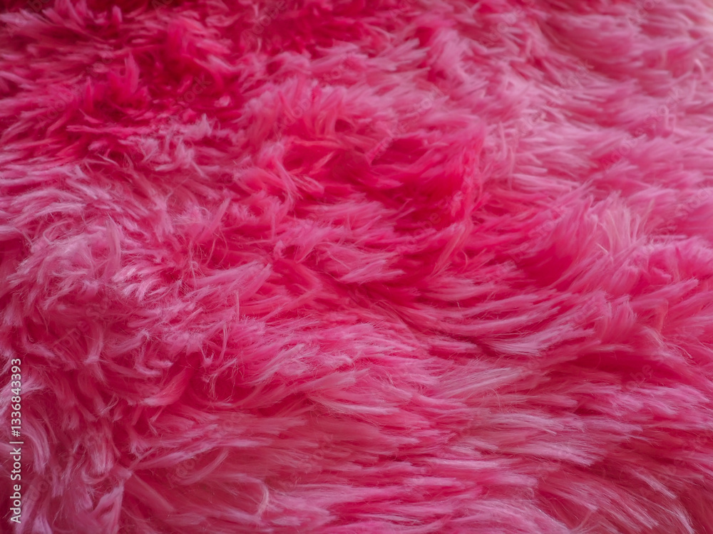 Pink fluffy carpet texture for a cute bright background. Pink fluffy carpet texture for a cute bright background.