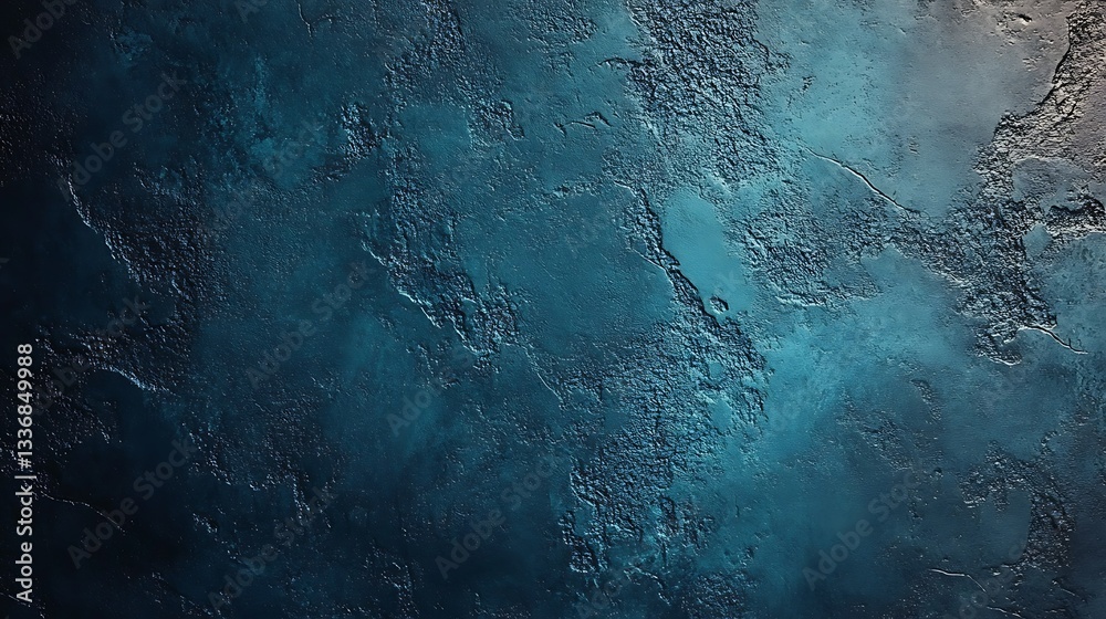 Dark teal textured wall background