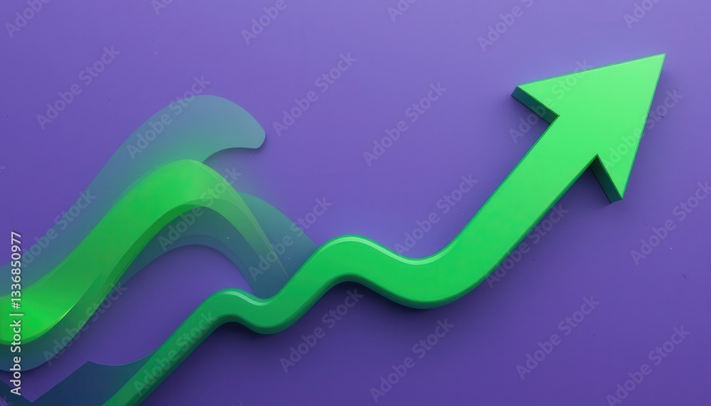Business growth indicator digital space graphic design modern environment elevated viewpoint Business growth indicator digital space graphic design modern environment elevated viewpoint