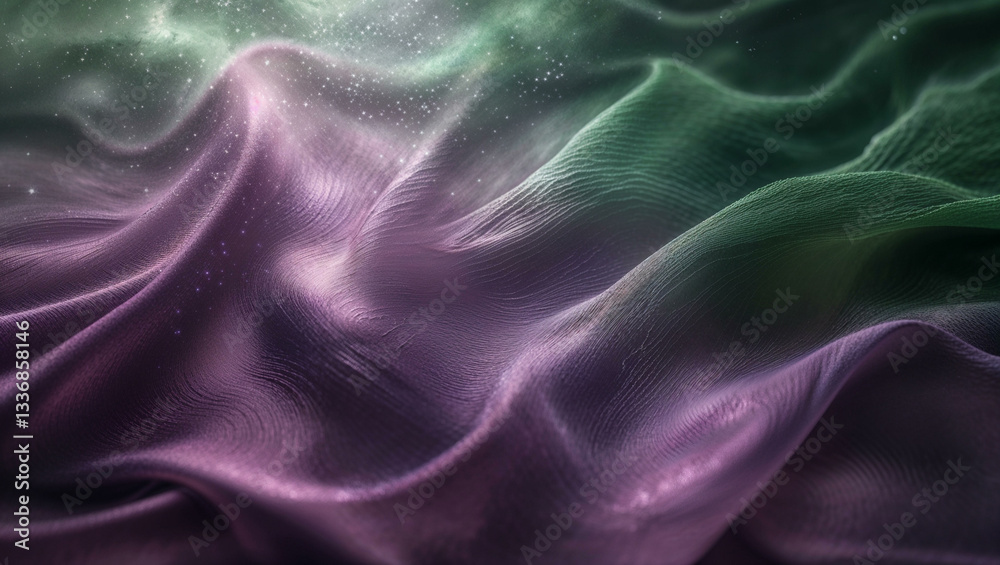 Obraz premium Plum & Forest Green Abstract Background