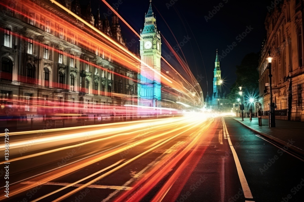 Fototapeta premium London architecture metropolis cityscape.