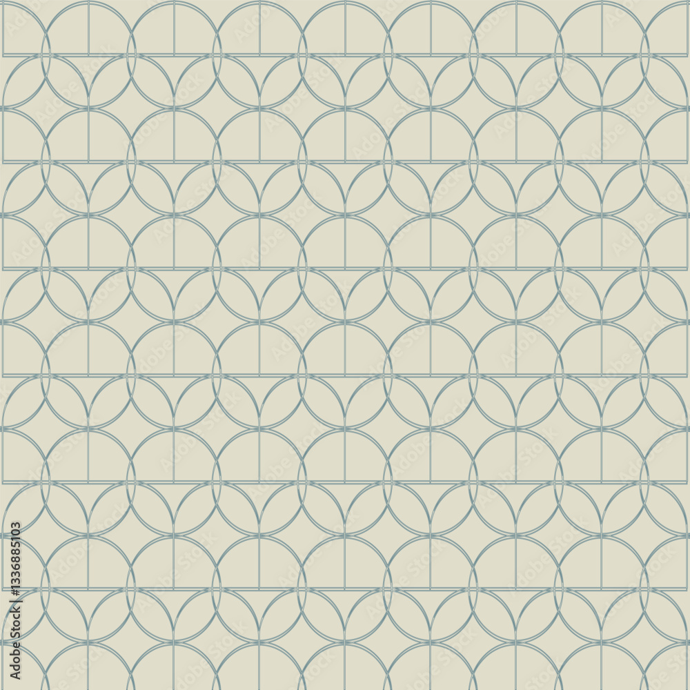 Naklejka premium circle pattern vector