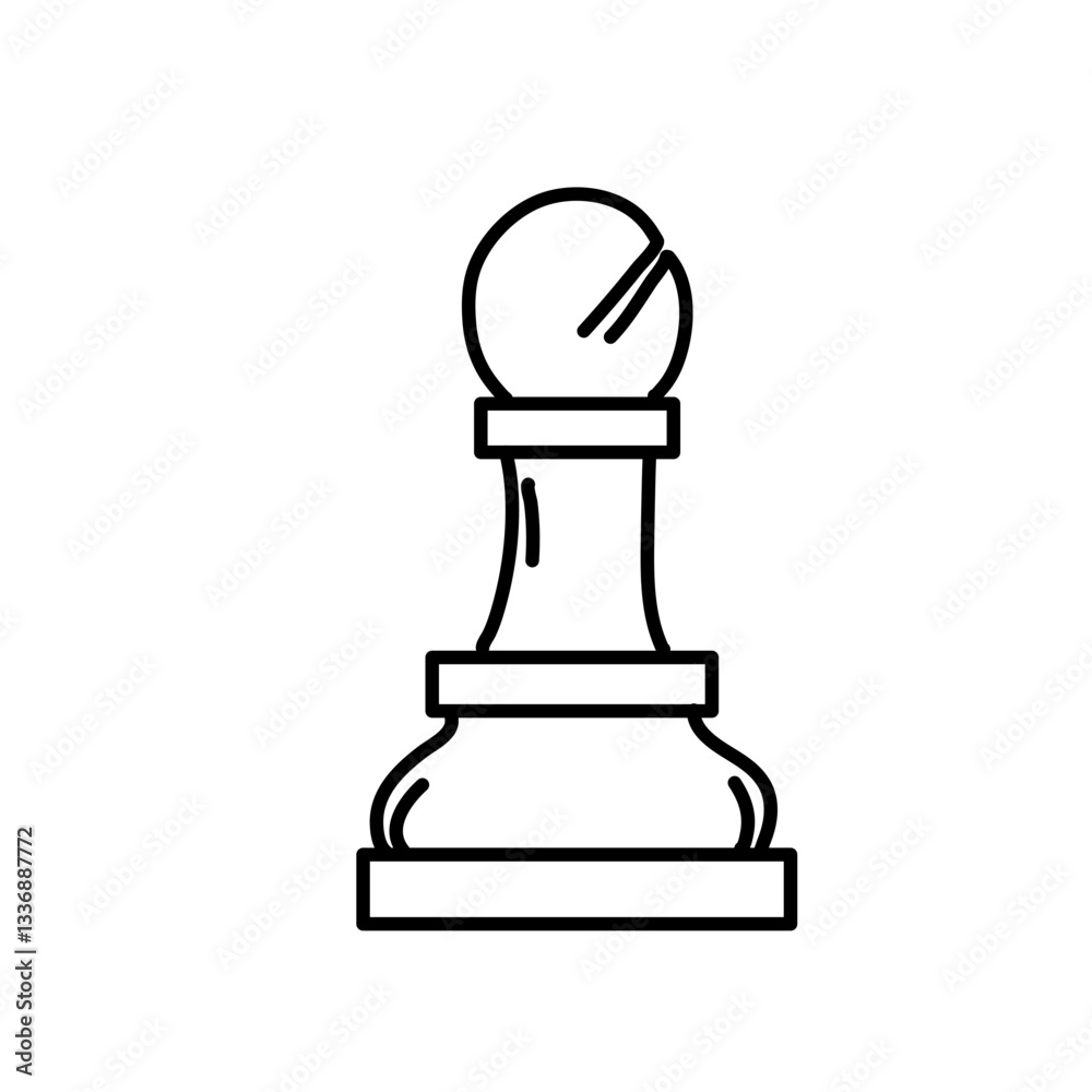 Chess pieces icon vector
Chess pieces icon vector