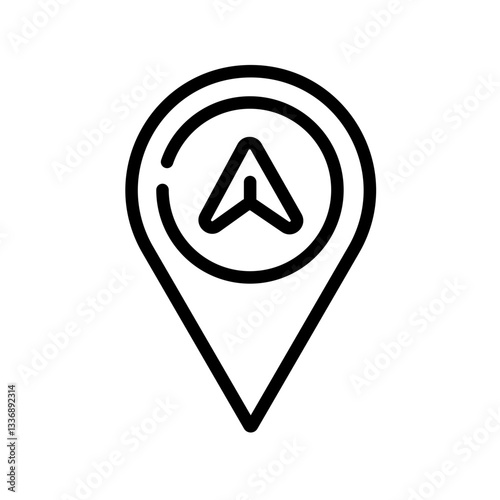 visiting vector icon
