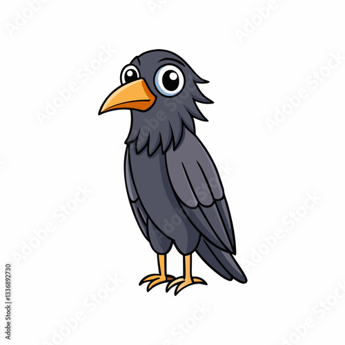vector illustration of a bird