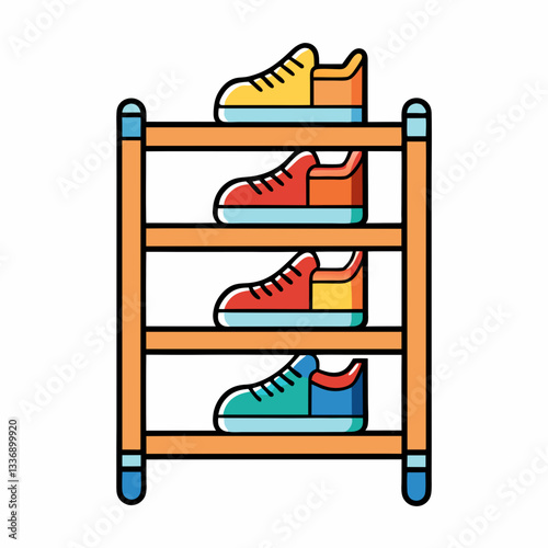 shelf with books