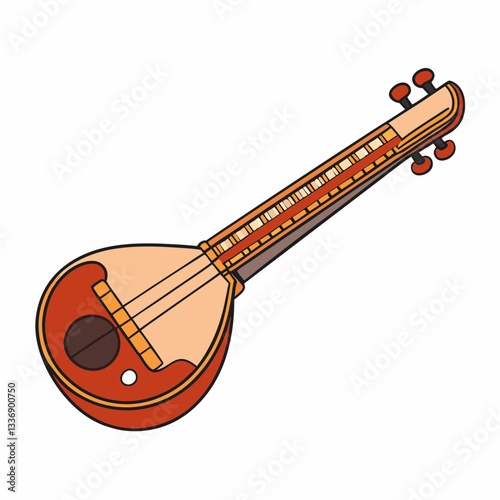 acoustic guitar vector
