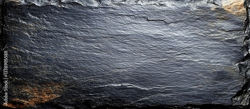 Obraz na płótnie Dark slate texture background w salonie