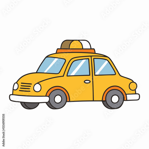 yellow taxi cab