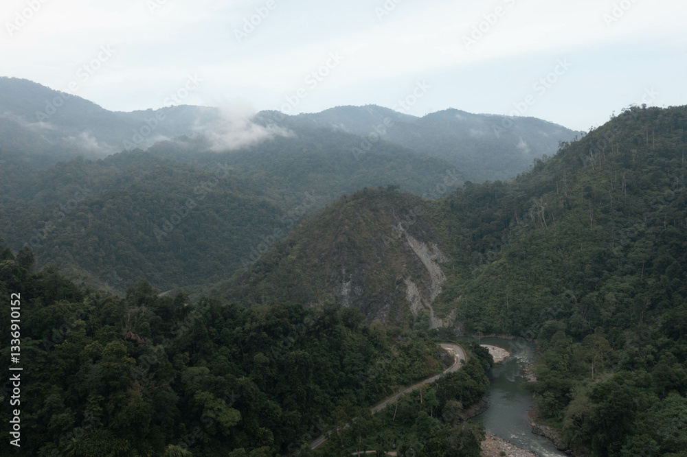 Fototapeta premium mountain landscape in the mountains