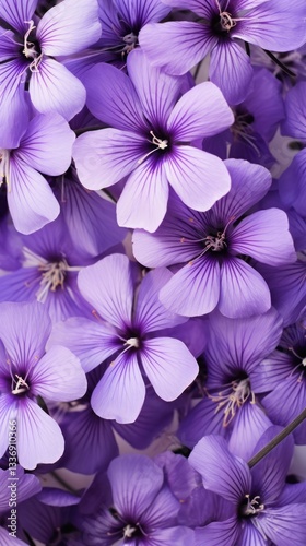 Purple flowers purple blossom pattern.