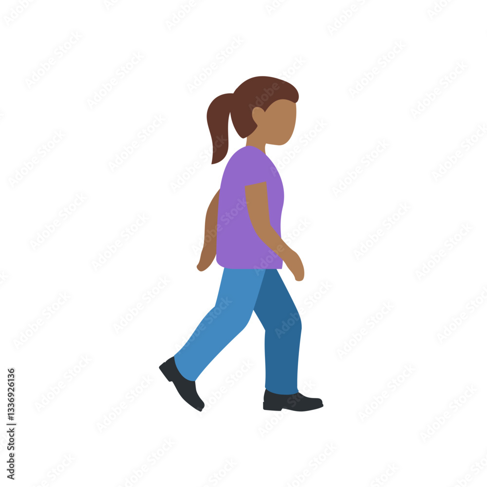 Person Walking (Dark Skin Tone)
Person Walking (Dark Skin Tone)