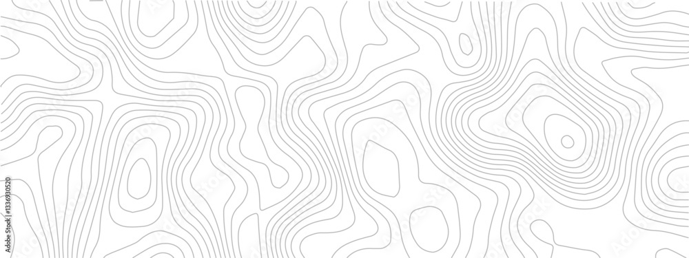 Abstract topography pattern lines sea map area space geometric strip grid line topo map technology modern design white background. Abstract topography pattern lines sea map area space geometric strip grid line topo map technology modern design white background.