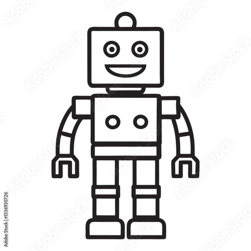 robot vector illustration