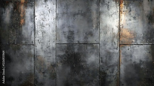 Dark metal wall texture background