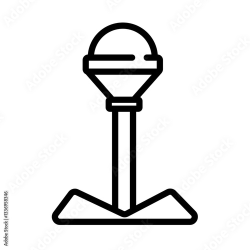 street lamp vector icon