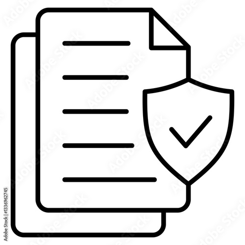 Compliance Outline Icon