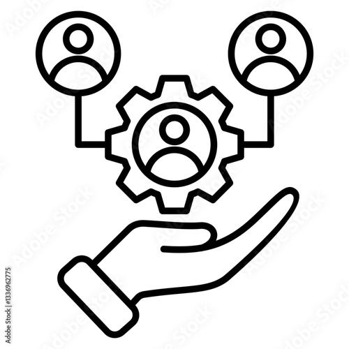 Stakeholder Outline Icon