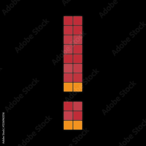 Exclamation 8 Bit Pixel