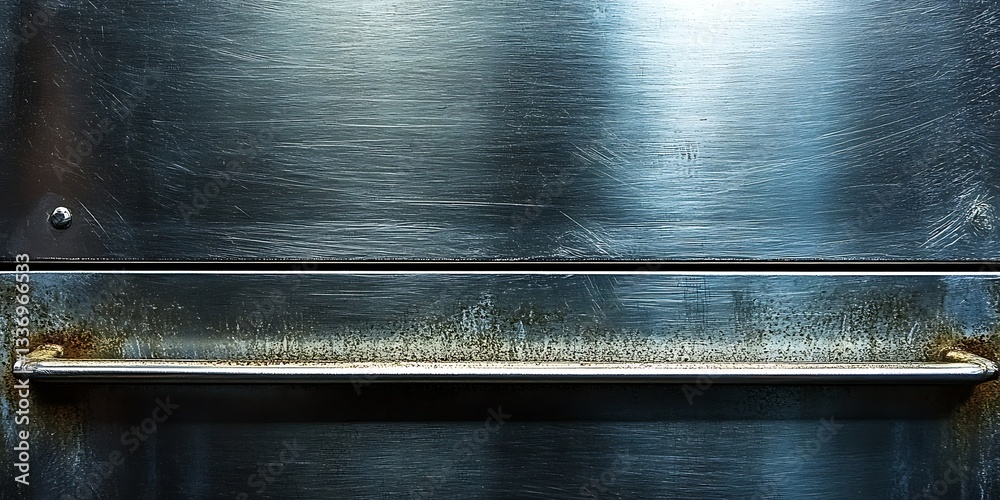 Metal surface texture, rusty handle