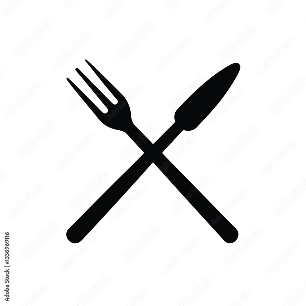 spoon and fork vector illustration spoon and fork vector illustration