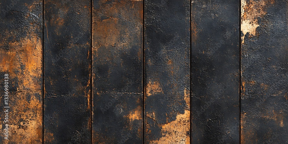 Rustic dark wood plank background texture