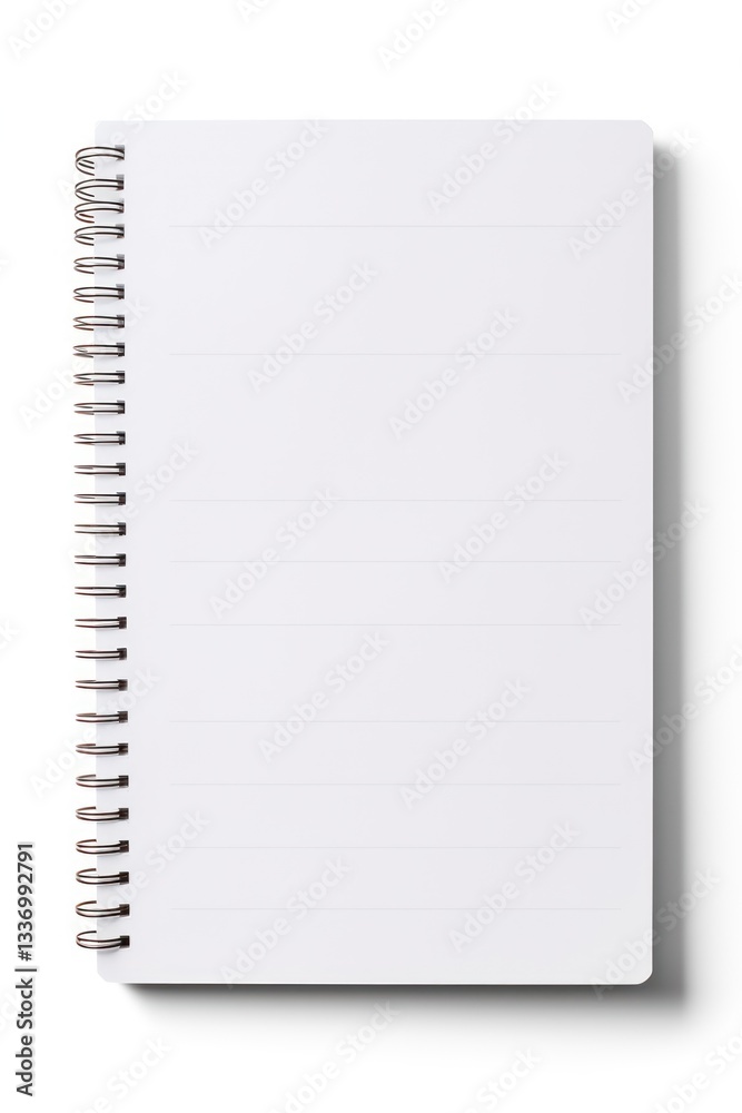 Blank notebook paper diary page publication. Blank notebook paper diary page publication.