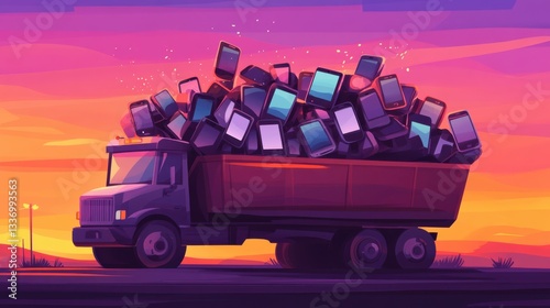 Drivers distraction cell phone