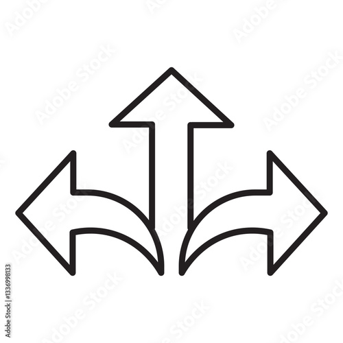 sideways vector icon